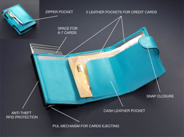 Лого трейд pекламные подарки фото: Кошелёк RFID 1237131