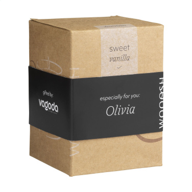 Логотрейд pекламные продукты картинка: Wooosh Ароматическая свеча Сладкая ваниль