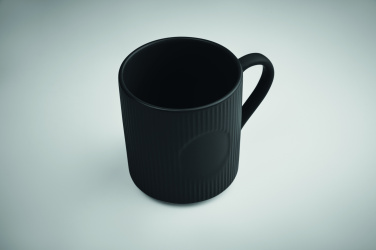 Лого трейд pекламные подарки фото: Ribbed ceramic mug mat 340 ml