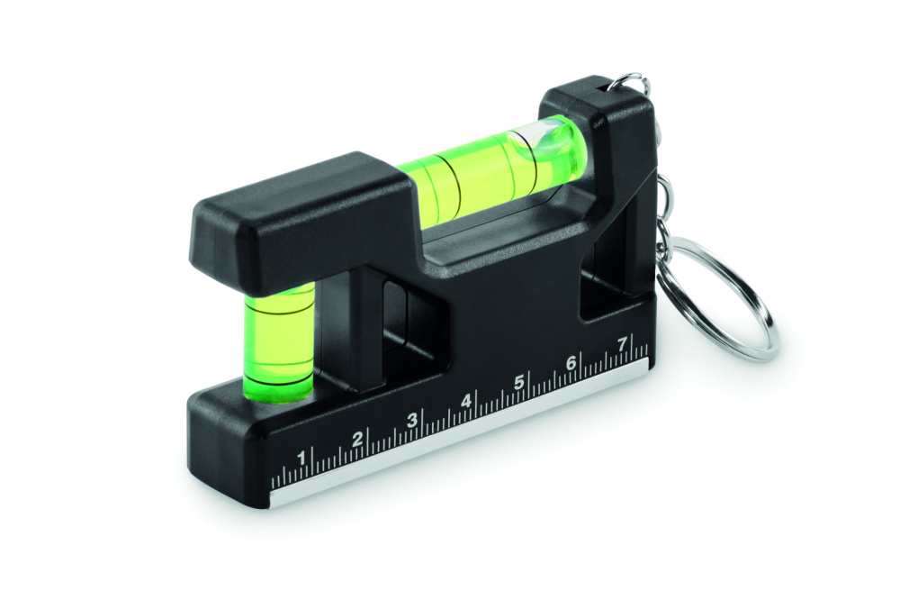 Лого трейд бизнес-подарки фото: Magnetic level ABS key ring