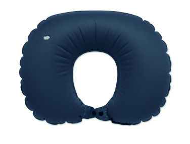 Лого трейд бизнес-подарки фото: Fast inflatable travel pillow