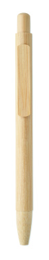 Лого трейд pекламные подарки фото: Bamboo automatic ball pen