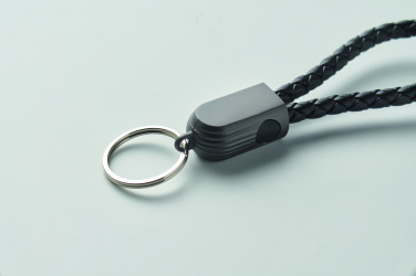 Лого трейд pекламные cувениры фото: Key ring loop cable type-C