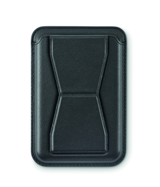 Логотрейд pекламные продукты картинка: Magnetic PU cardholder