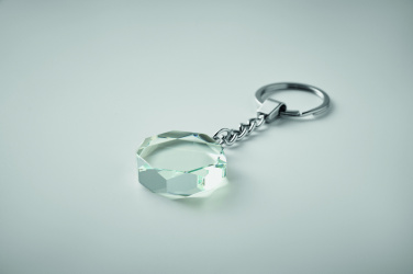 Лого трейд pекламные продукты фото: Glass round award key ring
