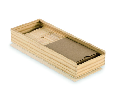 Лого трейд pекламные cувениры фото: Domino and cards set