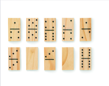 Логотрейд pекламные cувениры картинка: Domino and cards set