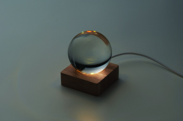 Логотрейд pекламные подарки картинка: LED glass ball