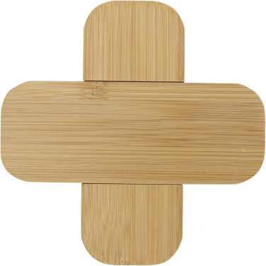 Логотрейд pекламные подарки картинка: Croc бамбуковая подставка - маленькая