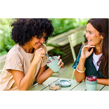 Логотрейд pекламные продукты картинка: Пищевой мини-контейнер Mepal Ellipse