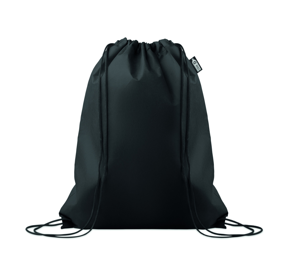 Лого трейд pекламные продукты фото: Drawstring bag RPET non-woven