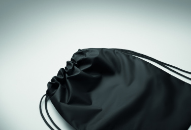 Лого трейд бизнес-подарки фото: Kids drawstring bag 190T RPET