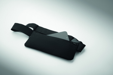Логотрейд pекламные продукты картинка: Sports waist bag 600D RPET