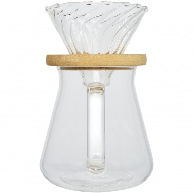 Logotrade profilprodukter bild: Geis 500 ml kaffebryggare av glas