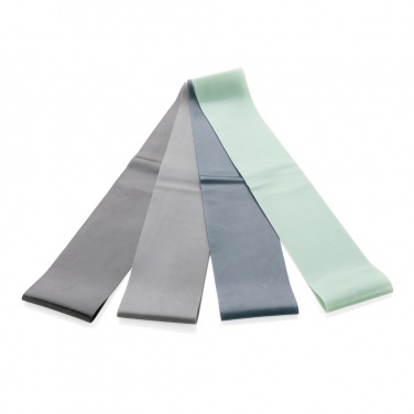 Logotrade presentreklam bild: 4-pack elastiska träningsband i fodral