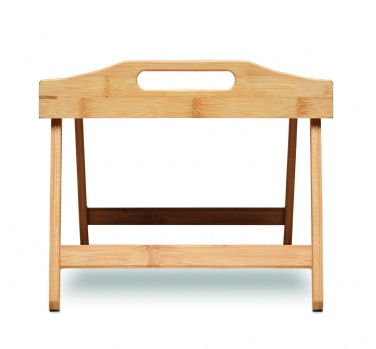 Logotrade reklamprodukter bild: Vikbar bambubricka