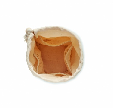 Logotrade presentreklam bild: Förvaringspåse S eko bomull