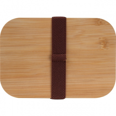 Logotrade reklamprodukter bild: Set Lunchbox med rostfri flaska Toronto