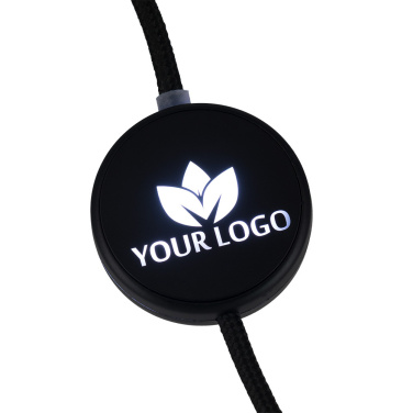 Logotrade kampanjprodukter bild: Kabel 4-i-1 med upplyst logotyp - LH-ZM02