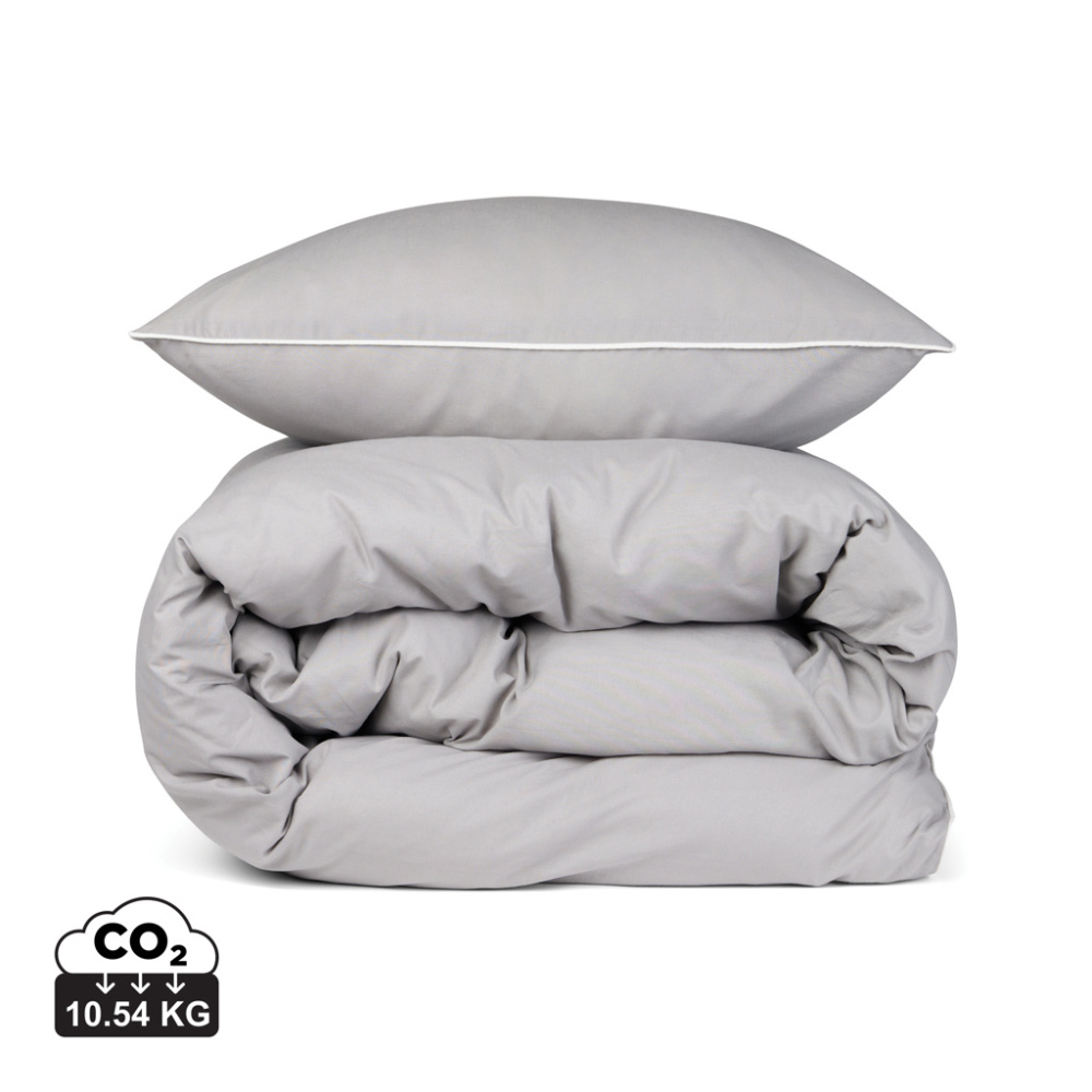 Logotrade kampanjprodukter bild: VINGA Marston OCS ekologisk bomull bäddset, 4 delar