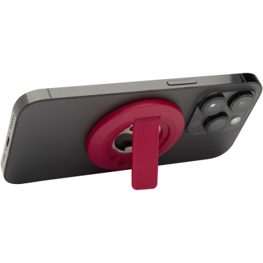 Logotrade presentreklam bild: Ain magnetiskt telefonställ av återvunnen plast med flasköppnare