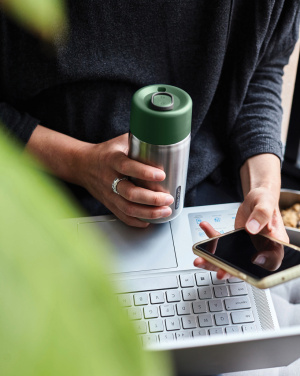 Logotrade reklamprodukter bild: Black+Blum Isolerad läckagesäker resekopp i rostfritt stål